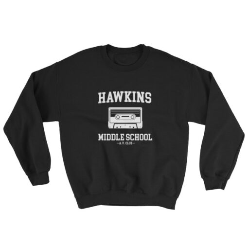 Hawkins Middle School AV Club Sweatshirt