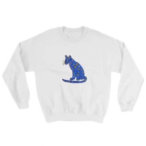 Abba Blue Cat Sweatshirt