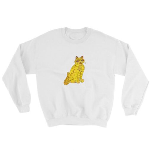 Abba Yellow Cat Sweatshirt