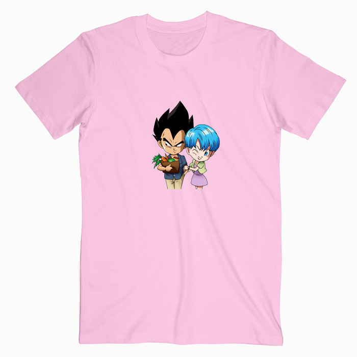 Bulma and Vegeta T shirt