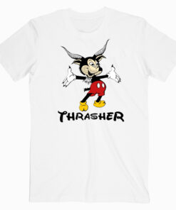 Thrasher Magazine Mouse Goat T Shirt