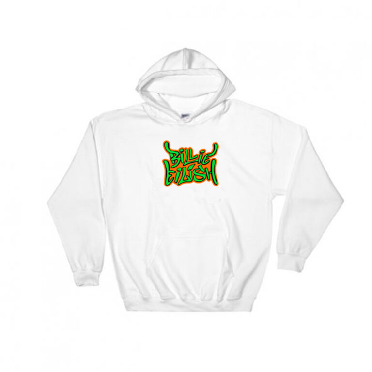 Billie eilish graffiti hoodie Clearance