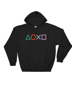 Playstation Button Logo HoodiePlaystation Button Logo Hoodie