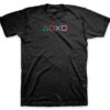 Playstation Shapes Tshirt Unisex