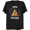 Food Pyramid Pizza Tshirt Unisex
