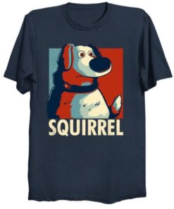 Squirrel Golden Retriever Tshirt Unisex