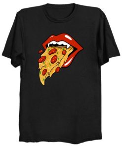 The Rolling Pizza Tshirt Unisex