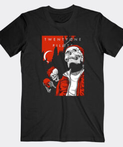 Twenty One Pilots Alien And Skull T-shirt Unisex
