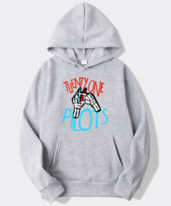 Twenty One Pilots Skull Hands Hoodie