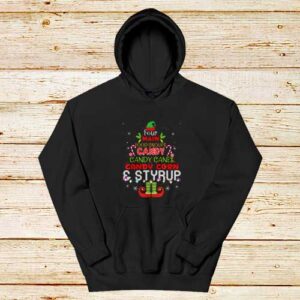Candy-And-Styrup-Black-Hoodie