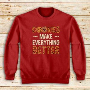 Cookies-Better-Red-Sweatshirt