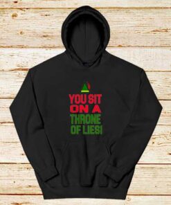Elf-Quote-Black-Hoodie