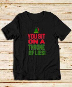 Elf-Quote-Black-T-Shirt