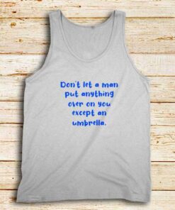 Except-Umbrella-White-Tank-Top