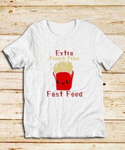 Fast-Food-White-T-Shirt