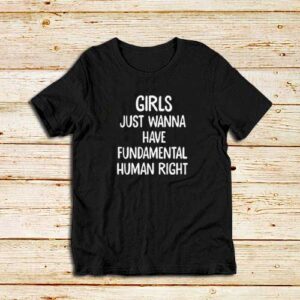 Girls-Black-T-Shirt