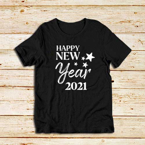 Happy-New-Year-2021-Black-T-Shirt