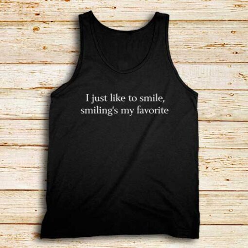 I-Like-To-Smile-Black-Tank-Top