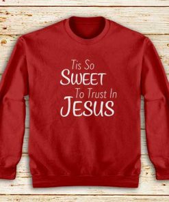 Jesus-Red-Sweatshirt