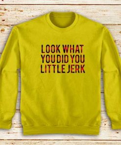 Little-Jerk-Home-Alone-Yellow-Sweatshirt