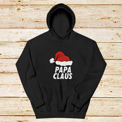 Papa-Claus-Black-Hoodie