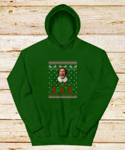 Will-Ferrell-Elf-Green-Hoodie