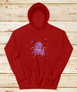 Octopus-In-Space-Red-Hoodie