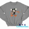 Halloween Mickey Mouse Magic Art Sweatshirt Color Grey