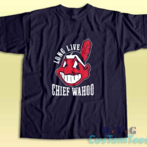 Chief Wahoo T-Shirt Color Navy