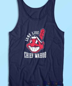 Chief Wahoo Tank Top Color Navy