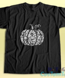 Floral Pumpkin T-Shirt