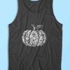 Floral Pumpkin Tank Top