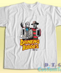 Friday The 13th Halloween Freddy And Jason T-Shirt