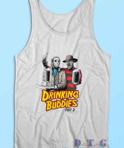 Friday The 13th Halloween Freddy And Jason Tank Top