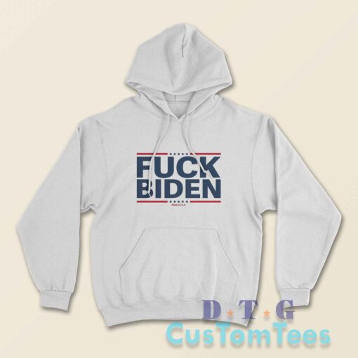 Fuck Joe Biden Hoodie Color White