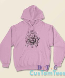 GG Allin I Kill Everything I Fuck Hoodie Color Pink