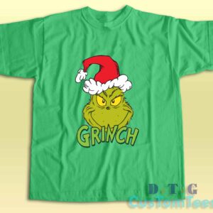 Grinch Christmas T-Shirt Color Green
