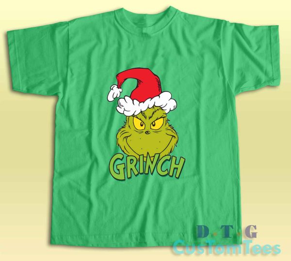 Grinch Christmas T-Shirt Color Green