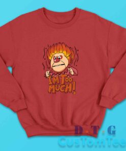 Heat Miser Sweatshirt Color Red