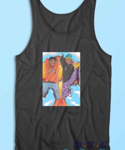 Juice Wrld Evil Twins Tank Top Color Black