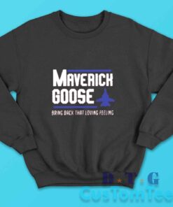 Maverick Goose Sweatshirt Color Black