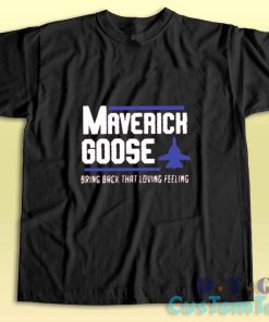 Maverick Goose T-Shirt Color Black