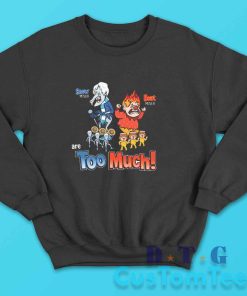 Miser Brothers Too Much Sweatshirt Color Black