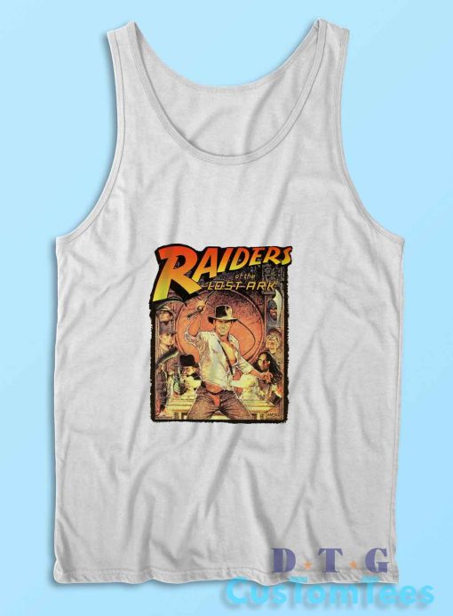 Raiders Of The Lost Ark Tank Top Color White