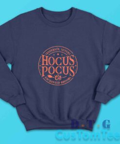 Sanderson Sisters Hocus Pocus Sweatshirt Color Navy