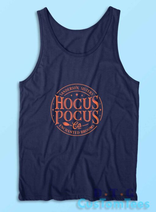 Sanderson Sisters Hocus Pocus Tank Top Color Navy