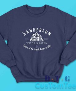 Sanderson Witch Museum Sweatshirt Color Navy