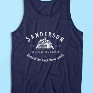 Sanderson Witch Museum Tank Top Color Navy
