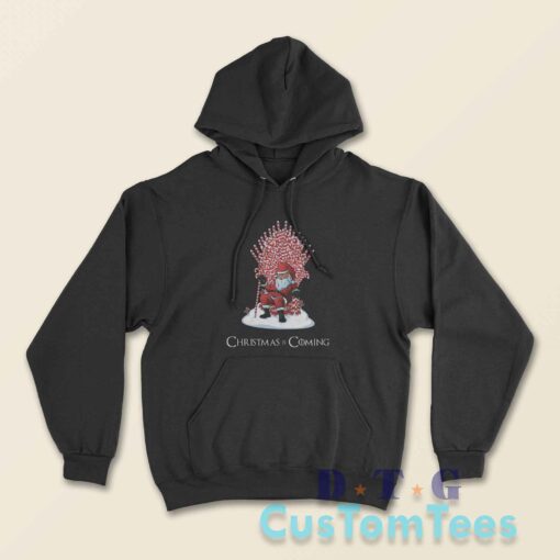 Santa Candy Christmas Is Coming Hoodie