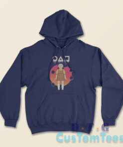 Squid Game Doll Hoodie Color Navy